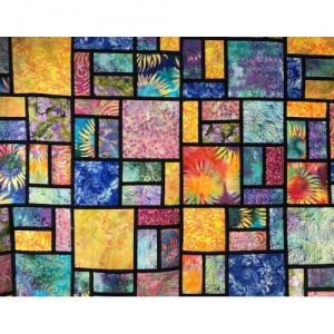 Batik Quilt - Brights Kitset