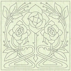 Sashiko Cloth Panel - Passion