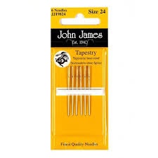 John James Tapestry Needles size 24