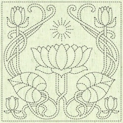 Sashiko Cloth Panel -Serenity