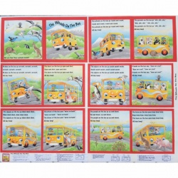 The Wheels on the Bus Book - Panel