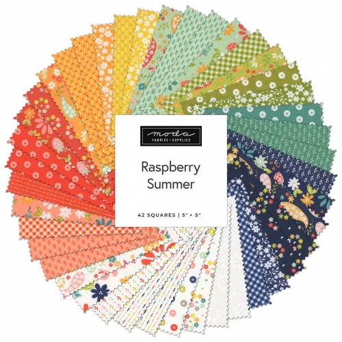Raspberry Summer-Charm Pack 5