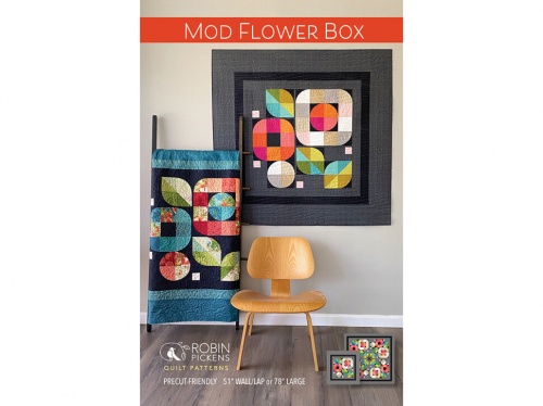 Mod Flower Box Quilt Pattern