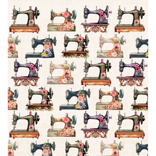 Floral Sewing Machines