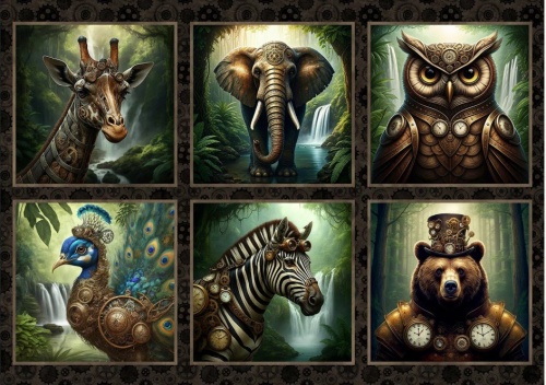 Steampunk Menagerie