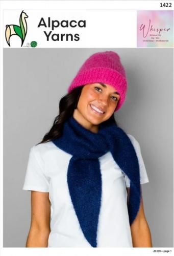 Alpaca Yarns - Cosy Beanie & Scarf
